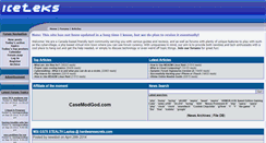 Desktop Screenshot of iceteks.com